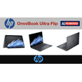 thumbnail image 2 of HP OmniBook Ultra Flip AI Powered 2-in-1 Laptop 14.0in Touchscreen OLED 2.8K Display (Intel Ultra 7-256V, 16GB LPDDR5X, 2TB PCIe SSD, Backlit KB, Fingerprint, Win 11 Home) w/Premium Backpack, 2 of 7