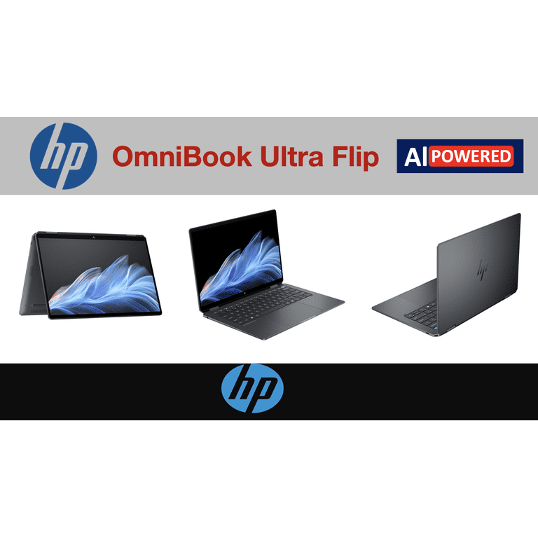 HP OmniBook Ultra Flip AI Powered 2-in-1 Laptop 14.0in Touchscreen