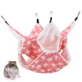 thumbnail image 1 of Hamaca de felpa para hámster hamaca de 3 capas jaula para mascotas para escondite cama cálida para Yrian Hamster Gerbil Rat Mouse ANGGREK Otros, 1 of 8