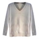 thumbnail image 4 of Pntutb moda mujer Color sólido manga larga Pullove cuello en V camisa suéter tops Pntutb Pntutb-1818, 4 of 4