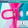 thumbnail image 5 of Aqua SwimSchool Grow-with-Me Swim Vest, Ages 3-6, 32-50 lbs, Pink, 5 of 7