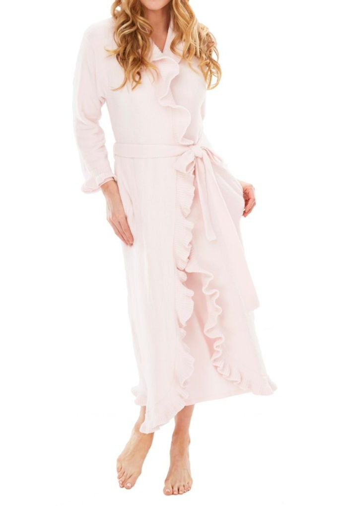 Softies Women's Softies by Paddi Murphy 5700 Ruffle Robe Walmart