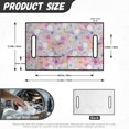 thumbnail image 7 of Whosucclay 4 Front Pockets Seat Cover for Beach Outdoor, Wear-Resistant Elastic Golf Cart Seat Cover, Watercolor Floral Design, 7 of 7