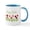 White/Blue Inside, variant on CafePress - Happy Easter Mugs - 11 oz Ceramic Mug - Novelty Coffee Tea Cup