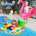 thumbnail image 5 of Flotadores inflables para piscina iGeekid de 1 a 4 años con asiento de seguridad, paquete de 4, 5 of 5
