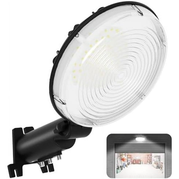 LED Barn Light - 6500K Dusk to Dawn Outdoor Garage Lighting with 150° Adjustable Photocell, Utral Bright Security Flood Lights, IP66 Waterproof Area Street Light for Farmhouse Warehouse Yard (1 Pack)