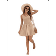 thumbnail image 3 of Flowy Dresses for Women Sleeveless Summer Tank Dress Casual Beach Vacation L, 3 of 7