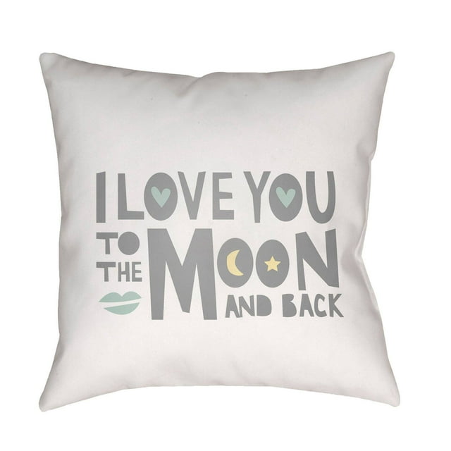 Surya Love To Moon Outdoor Pillow