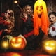 thumbnail image 4 of Fantasma de luces de Halloween, luces LED que cuelgan luces de fantasma iluminación para ventana de fiesta de jardín de Halloween, 4 of 5