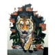 thumbnail image 1 of Kit de pintura por números DIY Tigre mano aceite arte imagen artesanía hogar pared decoración Hugtrwg Para estrenar, 1 of 9