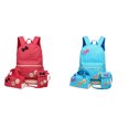 thumbnail image 5 of Children Kids 3 Pieces Dots Lightweight Nylon Backpack Schoolbag Set(Red), 5 of 5