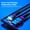 Black, variant on BotaniNest 5A Super Fast Charge Braided Alloy LED Front Light Data Cable Suitable For TYPE C Charging Cable
