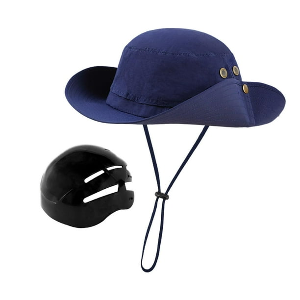Gorra de pescador moderna con protección solar, resistente a los golpes y con carcasa rígida. Armada