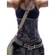 thumbnail image 2 of SAYOO Mujeres Impreso Tank Tops Grunge Punk Lindo Mini Chaleco Goth Negro Spaghetti Strap Backless Crop Tops Coreano Verano Tee SAYOO Moda, 2 of 9