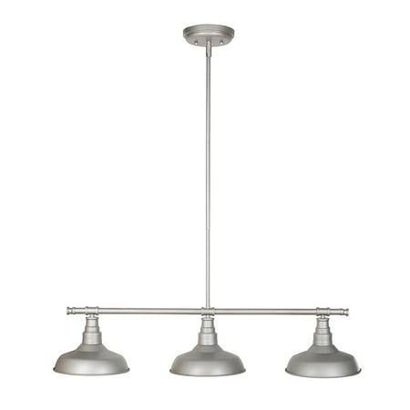 

Design House Kimball Indoor Pendant in Galvanized Steel 3-Light
