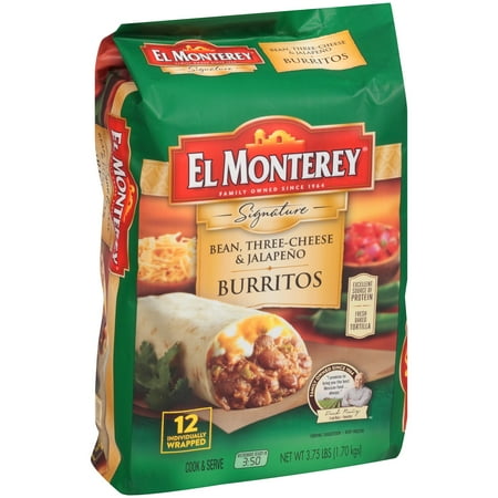 El Monterey Signature Bean Three-Cheese & Jalape o ...