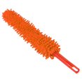 thumbnail image 1 of ZheElen Soft Microfiber Clean Anti Static Turkey Feather Duster Cleaner Brush For Home orange 1Set, 1 of 6