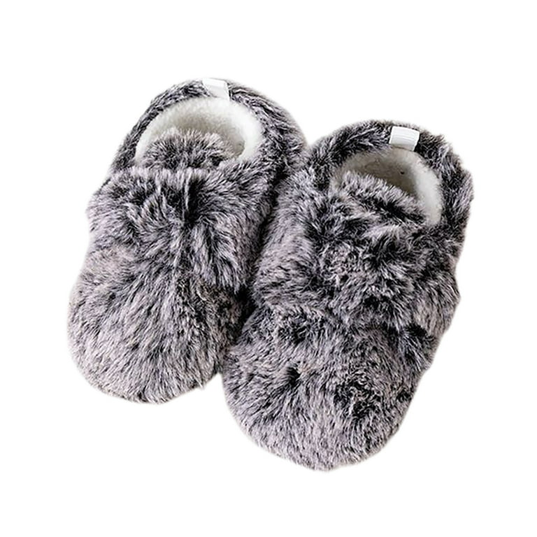 HUANBAI Unisex Baby Slippers Girls Boys Booties Winter Warm Baby