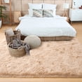 thumbnail image 3 of Alfombra Noahas, 229 x 305 cm, de felpa gruesa, de color beige, antideslizante, 3 of 9
