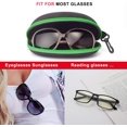 thumbnail image 3 of HAHDAXIA 3 Pack Sunglasses Case, Portable Travel Zipper Eyeglasses Case Hook, 3 of 6