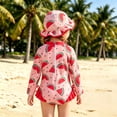 thumbnail image 5 of Girl Swimsuits Two Piece Fashion Solid Color Little Girls' Swimwear Quick-Drying Two Piece Criss Cross Bathing Suits for Girls 7-16 Years, 5 of 6