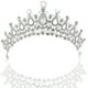 thumbnail image 4 of CNKOO - 2 tiaras y coronas de oro rosa para mujer, coronas de reina de cristal, tiaras de princesa con diamantes de imitación para niña, novia, boda, accesorios para el cabello para novia, fiesta de, 4 of 7