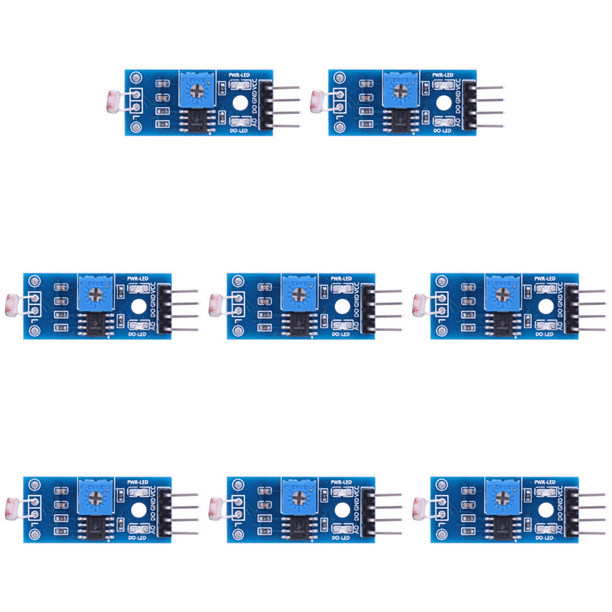 Módulo sensor fotosensible 4 pines 3 5 V-5 V LM393 sensibilidad