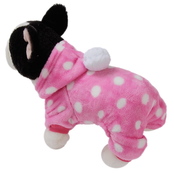Flannel material pet autumn and winter clothes pet dog cotton clothes,l,G75792