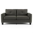 thumbnail image 2 of Furniture of America Zilly Modern Victorian Fabric Tufted Sofa in Gray, 2 of 11