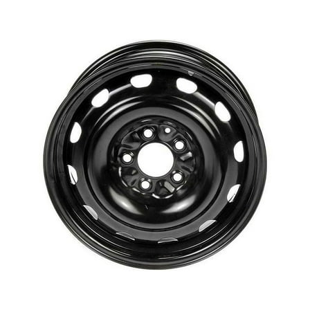 Steel Wheel - Black - 16 Inch - Compatible with 2001 - 2007 Dodge Caravan 2002 2003 2004 2005 2006