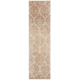 thumbnail image 4 of SAFAVIEH Madison Leighton Geometric Runner Rug, Cream/Orange, 2'3" x 8', 4 of 10