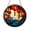 Acrylic 3.5 Inch, variant on Hanging Red Lantern Stained Glass Suncatcher Window Hanging, Decorative Lantern and Cloud Glass Panel Art for Window Decor, Cultural Stained Glass Style Ornament, Colorful Window Hanging Decor