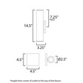 thumbnail image 2 of Maxim Lighting - Calibro - 14W 2 LED Outdoor Wall Mount-14.5 Inches Tall and 2.5, 2 of 5