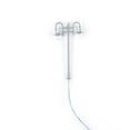 thumbnail image 1 of serony Model Lamppost Scaled 1:200 Landscape Building Decorations LED Railway Light Miniature Crafts Track Lamp Table Scenery Gray（1:200）（White）, 1 of 6
