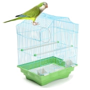 Small Bird Cage Pet Cages Budgie Finch Bird Cage Budgies Canary 15.1"x11.4"x8.26"
