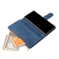 thumbnail image 2 of Case for Samsung Galaxy Note 10 Leather Magnetic Handbag Zipper Pocket Cover Wrist Strap, 2 of 5