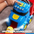 thumbnail image 5 of VROOMIX by JOYIN 3-Layer Extra Large Construction Truck Toys for Boy Girls, 7-in-1 Big Transport Vehicle Carrier Truck with Directional Tracks, Siren & Lights, 6 Cars, Chrismas Birthday Gifts for 3+, 5 of 9
