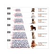 thumbnail image 4 of 1pc Star Print Pet Crate Mat For Cat And Dog For Sleeping, 4 of 4