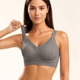 thumbnail image 2 of Soft Jelly Support Full Coverage Wireless Bra for Everyday Comfort and Subtle Lift with Side Wider Bands and Seamless Design, 2 of 4
