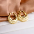 thumbnail image 6 of Lancharmed Gold Plated Hypoallergenic Earrings for Womens,Zircon Earring Women Gifts, 6 of 7