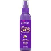 Aussie Miracle Curls Refresher Spray Gel with Coconut and Jojoba Oil 5.7 fl oz,3 packs