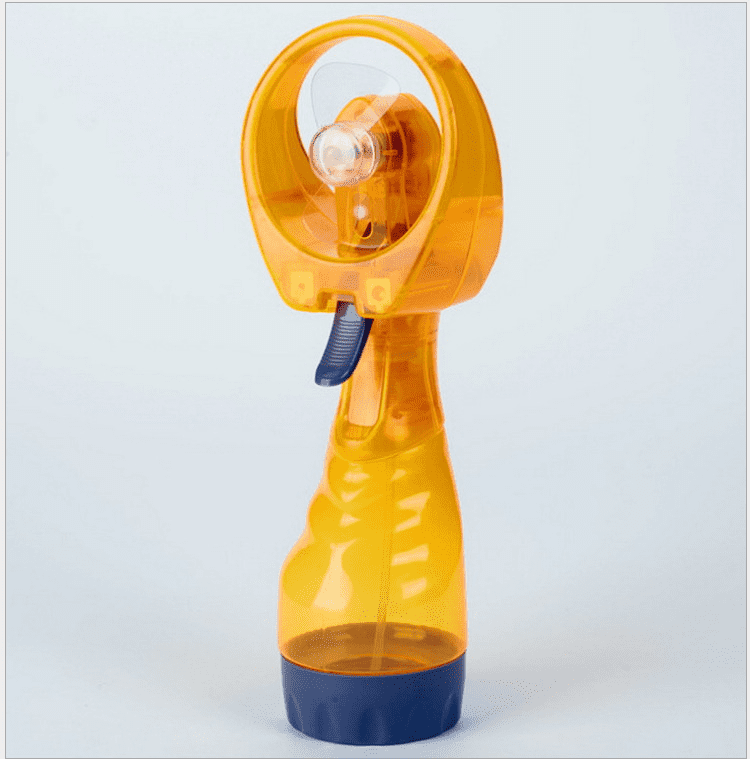 Handheld Electric Fan Outdoor Portable Mini Water Spray Cooling Fan