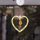 thumbnail image 1 of Adorno navideño con forma de farol, luz LED para ventana navideña, 3 modos, ajustable, portátil, suministros de decoración navideña para fondo de Corazón, 1 of 8