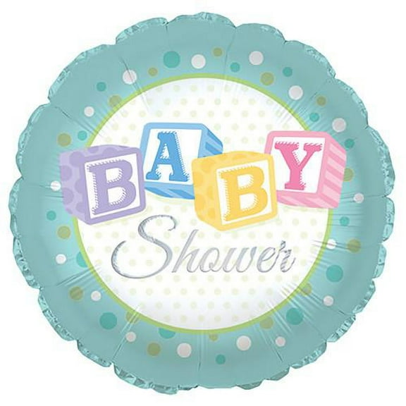 LOONBALLOON Baby-Shower Balloons, 17″ BABY SHOWER