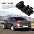 thumbnail image 4 of Interruptor De Ventanilla Eléctrica Para Coche, Exquisito Interruptor De Ventanilla Eléctrica, Control De Interruptor De Ventanilla Eléctrica Lateral Portátil, Compatible Con Jetta Oe 1K4959857B Inevent VI005784-00, 4 of 7