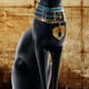 thumbnail image 5 of Estatua de gato del antiguo Egipto, 24 cm de alto, figura de resina coleccionable, modelo para el hogar. L, 5 of 9