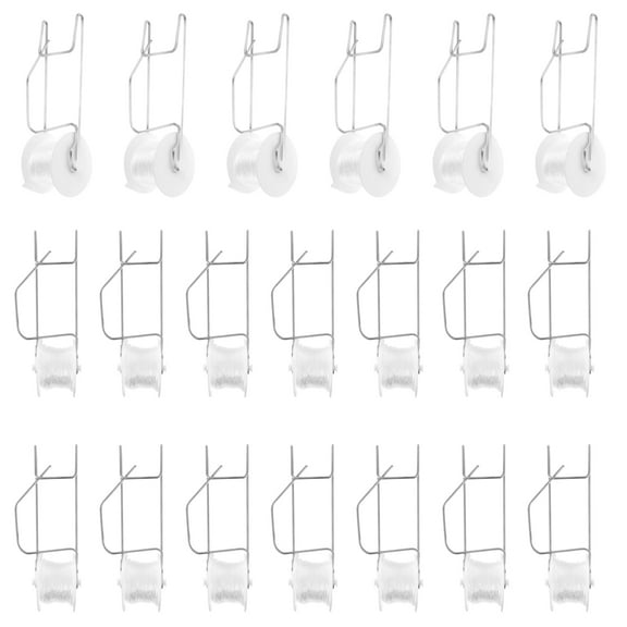 20Pcs Tomato Roller Hook Temperature Resistant Versatile Flower Vine Crop Trellis Kit for Courtyard Balcony Terrace