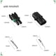 thumbnail image 3 of MUYI Juego de 10 conectores impermeables de 2 pines para mazos de cables de 20-14 AWG, enchufes eléctricos automotrices de la serie 2,5 mm con terminales de repuesto, enchufes y spudger, 3 of 5