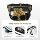 thumbnail image 5 of Fotbe Pineapple With Black Glasses Cangurera Cuadrada con Estampado de Doble Capa, Bolsa de Cintura Ajustable Mini para Hombres y Mujeres, 5 of 9