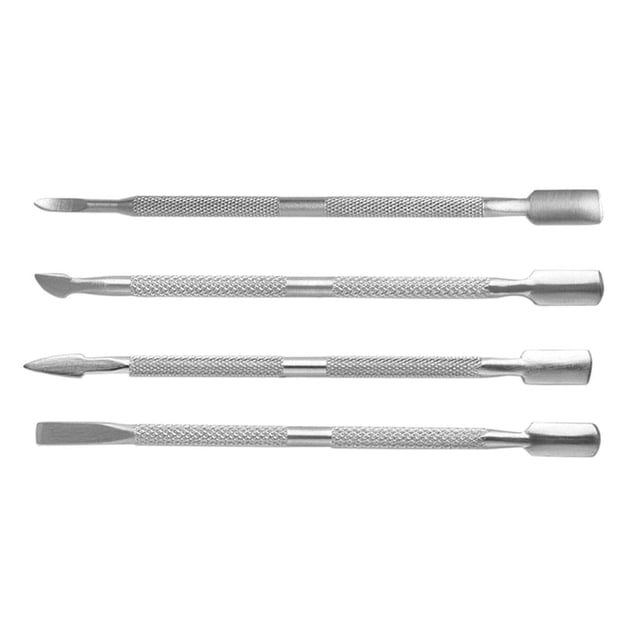 Paquete de 4 herramient manicura remove Zulema Removedor de empujador de cutícula